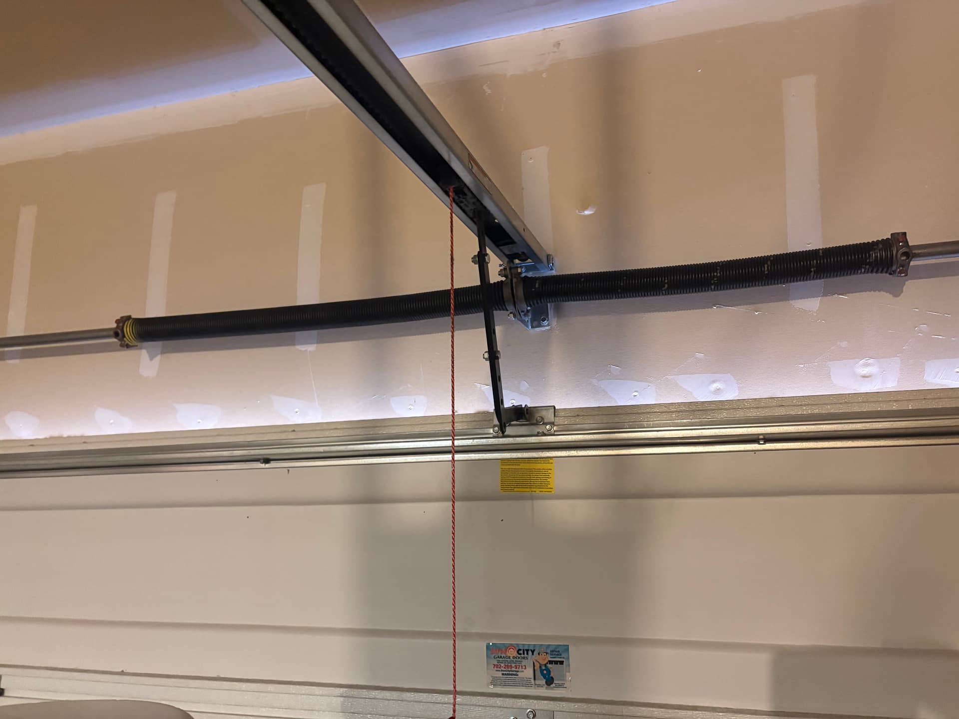 New Garage Door Springs Installed in North Las Vegas